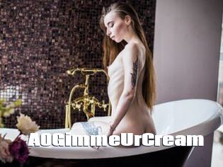 A0GimmeUrCream