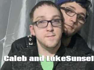 Caleb_and_LukeSunset