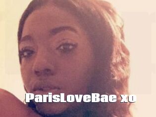 ParisLoveBae_xo